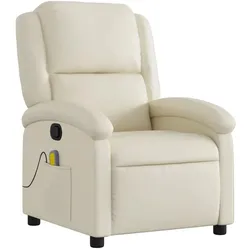 vidaXL, Sessel, Davina (Manuelles Neigesystem mit Massage-Funktion)