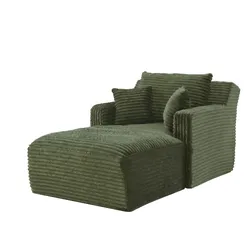 RELAXSESSEL aus Cord Modulare Chaiselongue & ohne Montage