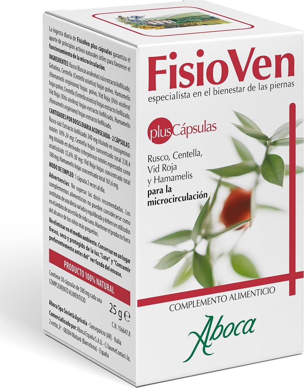 Aboca FisioVen Plus 50caps