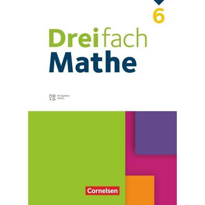Dreifach Mathe 6. Schuljahr - Schülerbuch, Gebundene Ausgabe von , Cornelsen Verlag, 978-3-06-043609-5