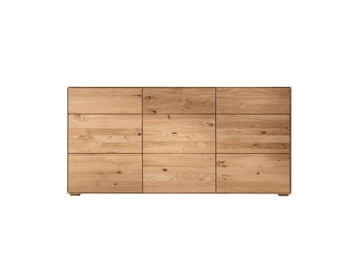 Lomadox Sideboard WYNDHAM-69, Kommode 172cm, 3-türig, Wildeiche massiv geölt