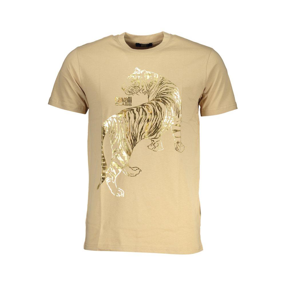 Tiger-Print T-Shirt im lässigen Stil