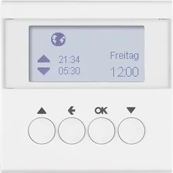 Hager/Berk Jalousie-Schaltuhr polarweiß matt 85741188