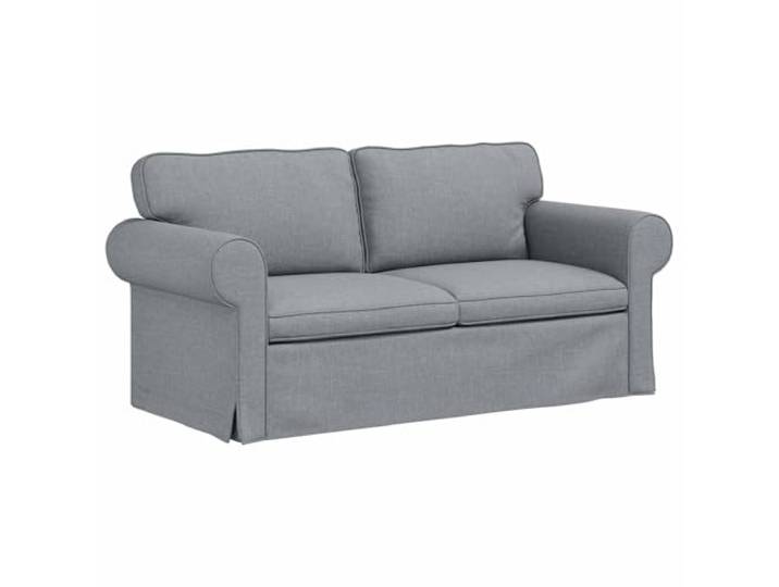 Coespram Modulares Sofa 2-Sitzer Hellgrau Stoff 175 x 82 x 80 cm Ergonomische Polsterung und stabiler Metallrahmen für Schlafzimmer oder Wohnzimmer. Pflegeleicht und flexibel anpassbar.