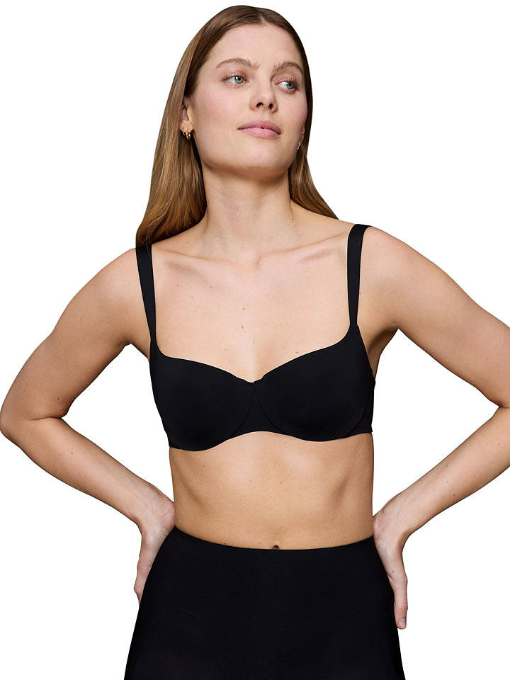 Triumph Balconette-BH "Body Make-Up" in Schwarz - 90B