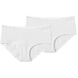 Tchibo - 2 Pantys - Damen - Gr. XXL - weiß