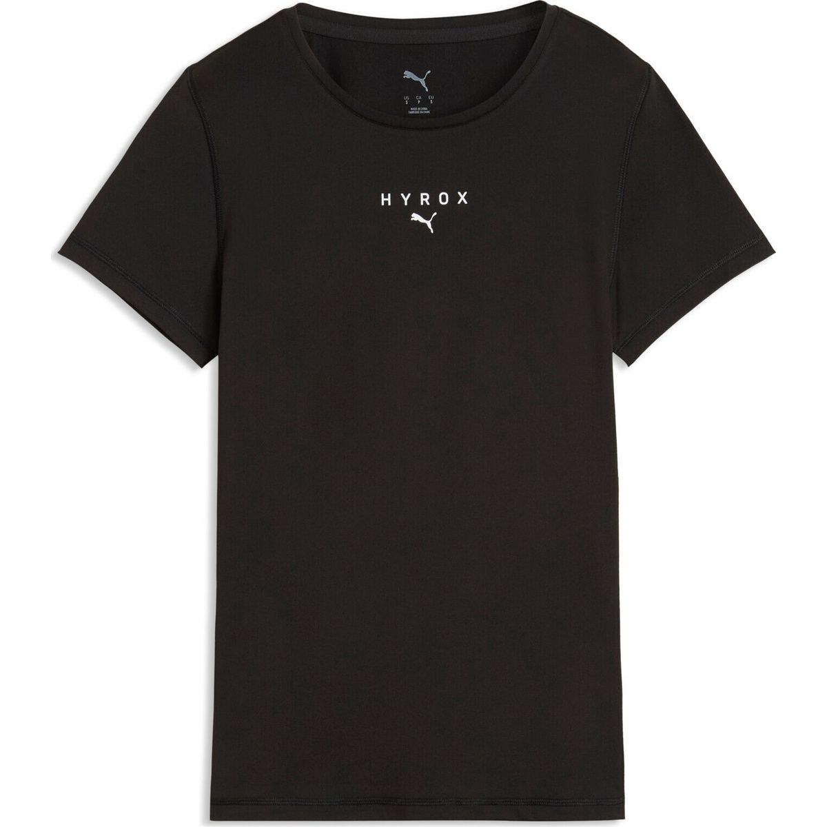 Puma W Puma X Hyrox Poly Cloudspun Tee puma black (01) S 529536-01-S