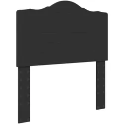vidaXL Kopfteil Schwarz Eichen-Optik 75 cm Holzwerkstoff
