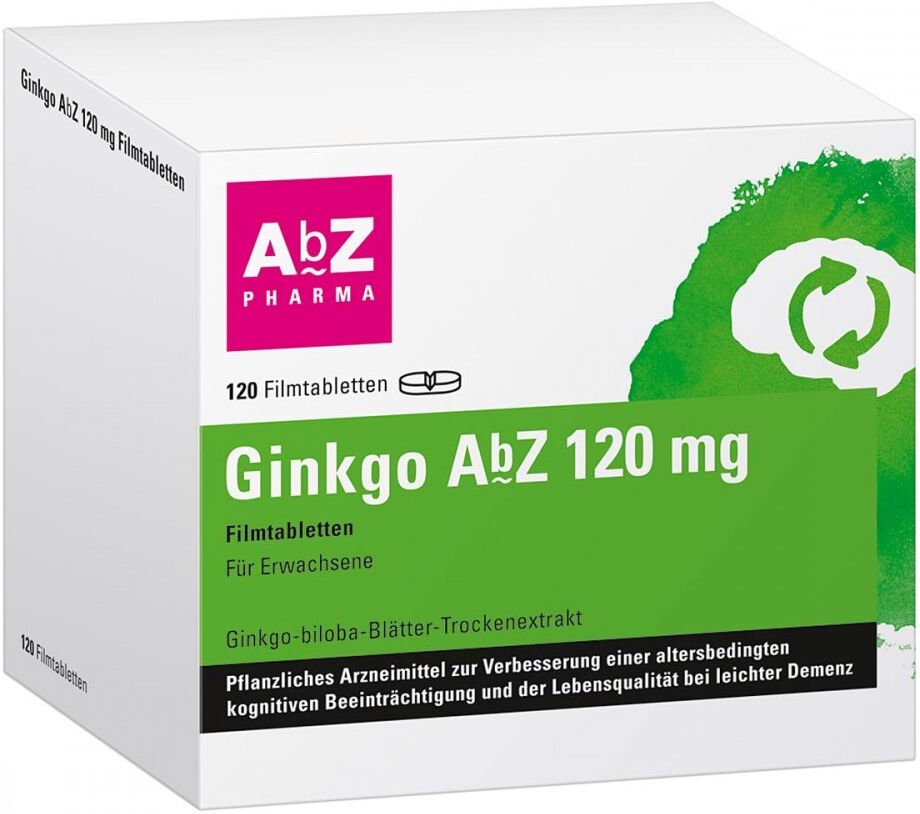 Ginkgo Abz 120 mg Filmtabletten bei leichter Demenz