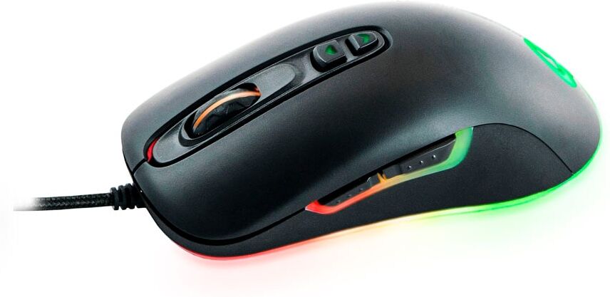Qpad Ratón Gaming Dx-30 Gaming Mouse 3.000 Dpi Fps. Negro