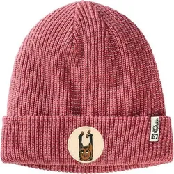JACK WOLFSKIN Kinder Mütze NIGHT HAWK BEANIE K, Größe ONE SIZE in Pink Pink
