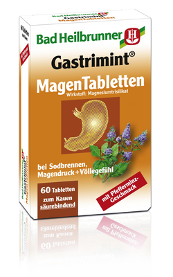 Bad Heilbrunner Naturheilm.GmbH&Co.KG BAD HEILBRUNNER Gastrimint Magen Tabletten 60 St 02072015