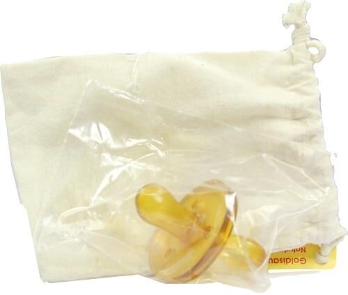 Goldisauger Naturform oval ab 6 Monate 1stk