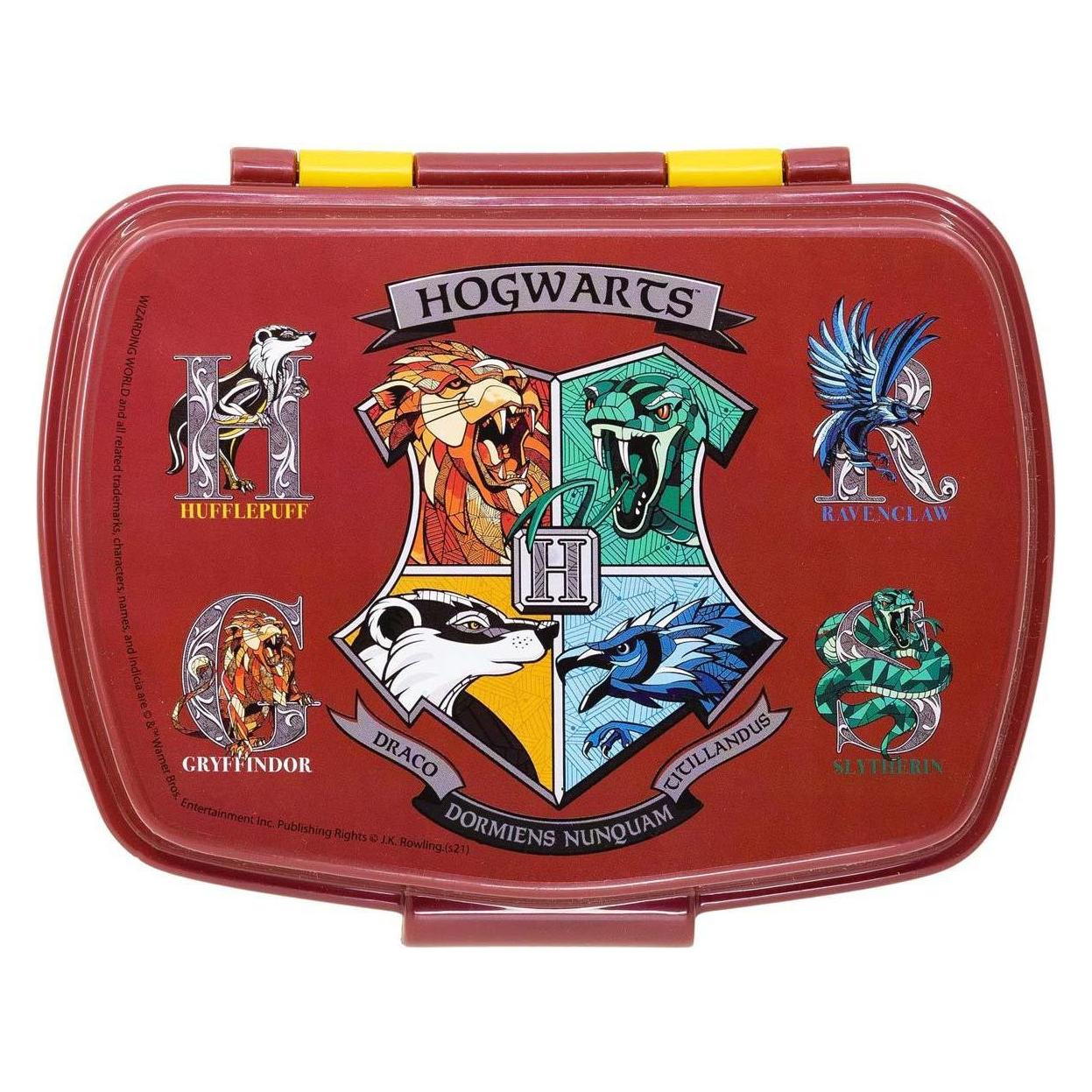 Stor Harry Potter Hogwarts Häuserwappen - Lunchbox (JAV141746)