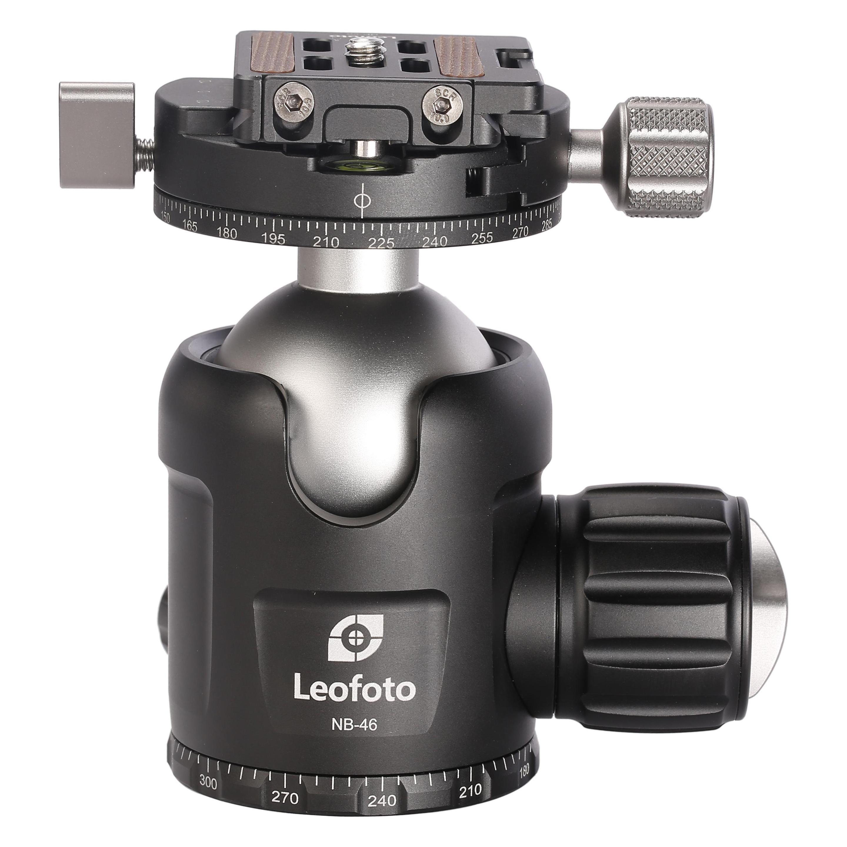 Leofoto Kugelkopf NB-46 + Auslöseplatte NP-60 (Kugelkopf) (LF-NB-46+NP-60)