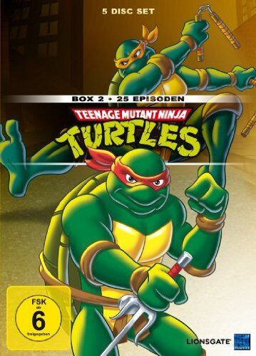 Teenage Mutant Ninja Turtles - Box 2 (5 DVDs) - Preis vom 17.10.2026 19:25:27 h