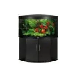 Juwel Trigon 350 LED mit Unterschrank schwarz