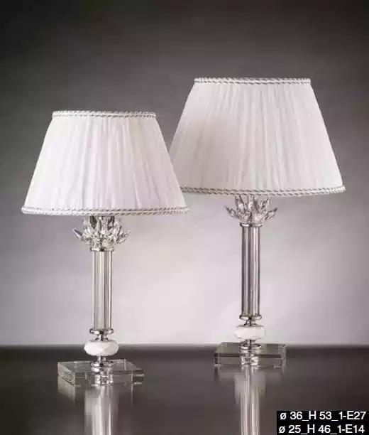 AEA Adriana Klassieke Schreibtischlamp met Kristallen Kroonluchter Design