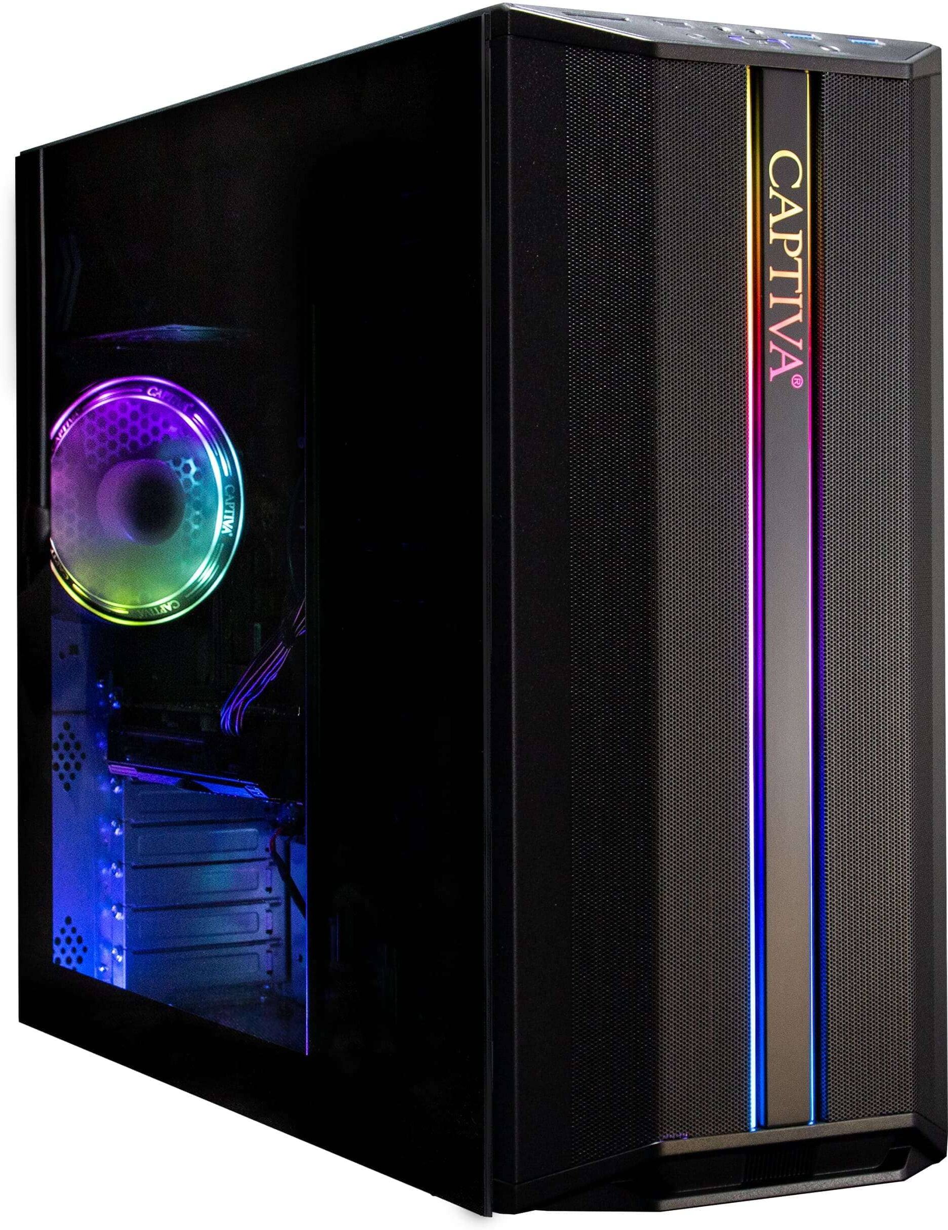 CAPTIVA Gaming-PC "Advanced Gaming R92-297", schwarz, ohne Betriebssystem, GeForce RTX™ 5060, 16 GB RAM 1.000 GB SSD, Desktop-PCs