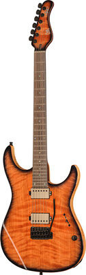 Mayones Guitars Aquila Elite V24 S6 Redwood BB Natural Black Burst