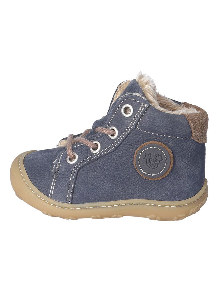 PEPINO Leder-Winterboots "Georgie" in Dunkelblau - 19