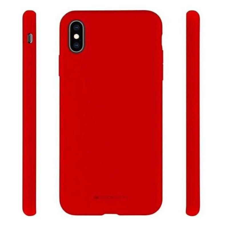 Mercury Silicone Cover Liquid (Apple iPhone 14 Pro) (IP14P-SLC-RED)