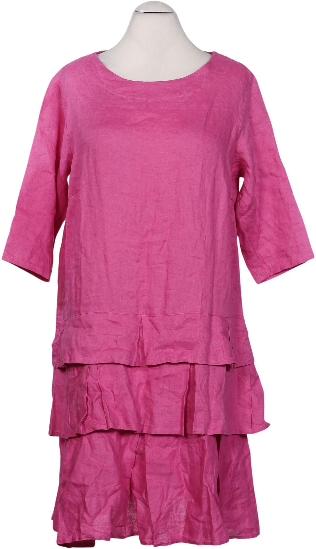 Bitte Kai Rand Damen Kleid, Pink, Gr. L, Leinen - Second Hand