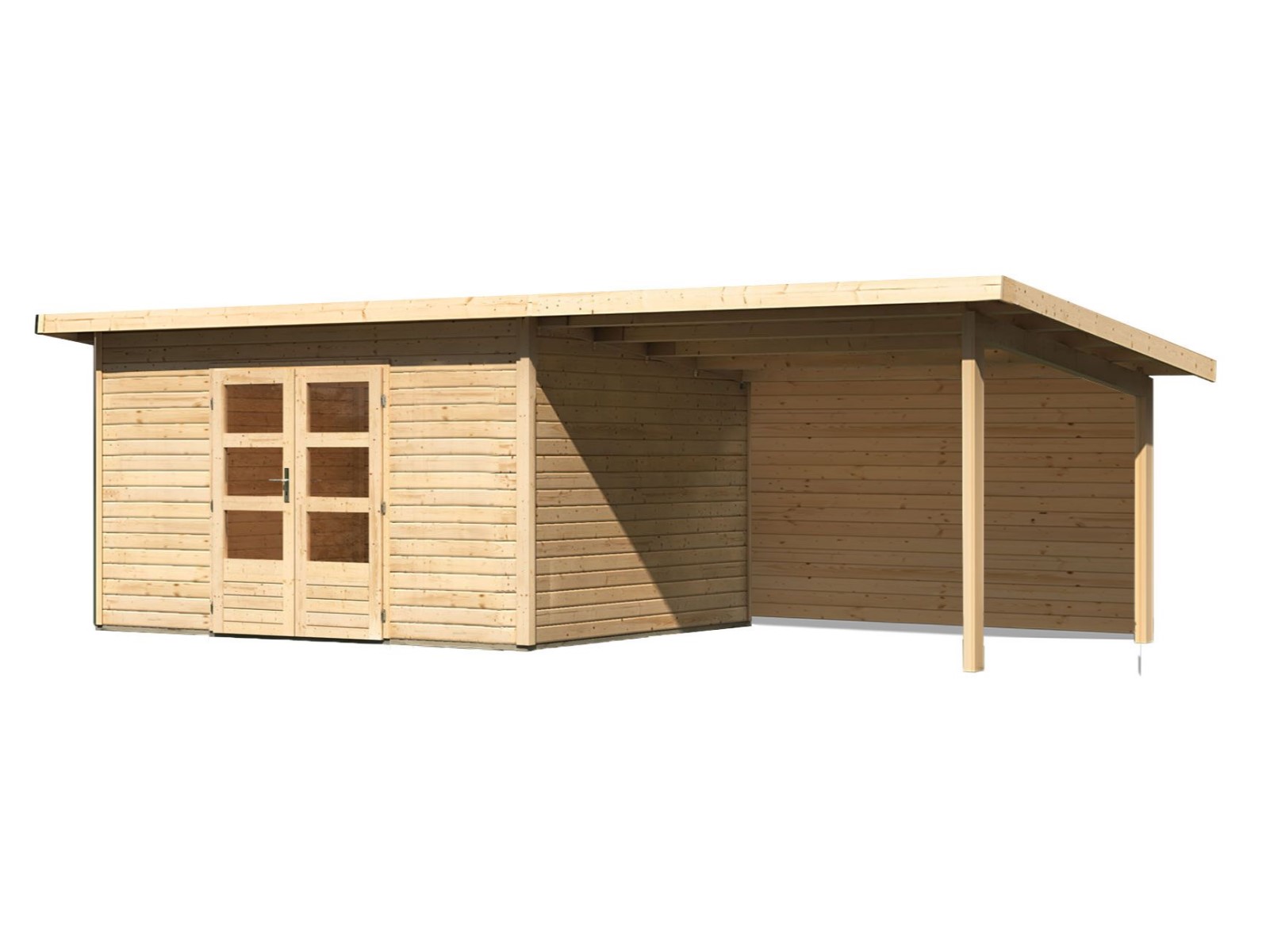 KARIBUHOLZT SH Northeim 4 natur369x309x229 mit AD AD 3,3m, 28mm RW 16905608