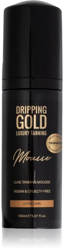 Dripping Gold Luxury Tanning Mousse Self-Tanning Mousse shade Ultra Dark 150 ml
