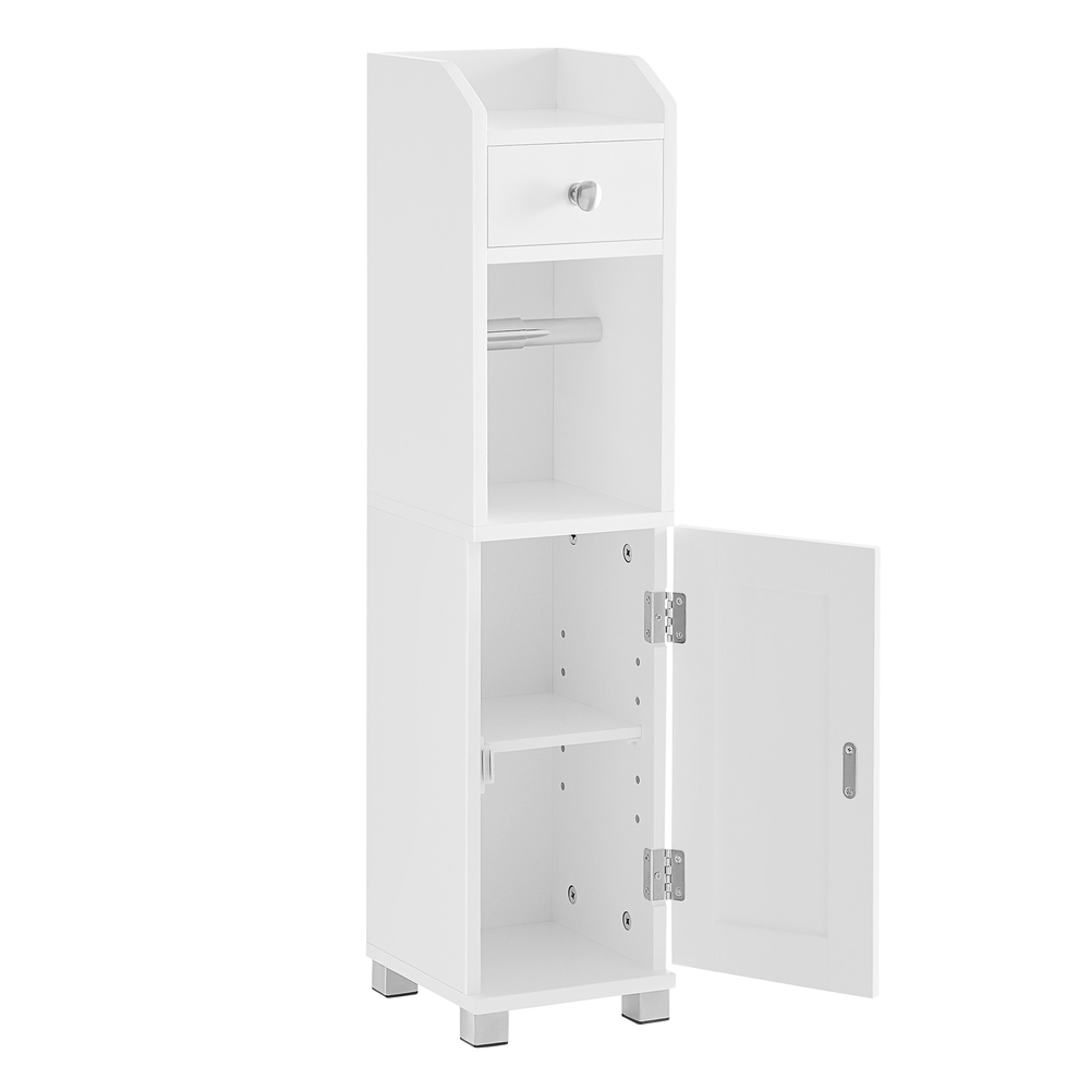 VASAGLE Schrank mit Toilettenpapierhalter B34BBC846P31