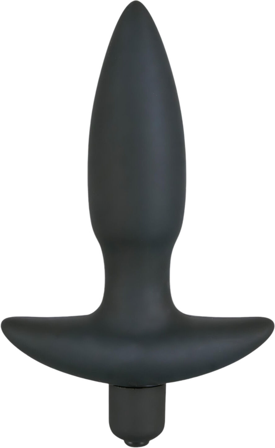 Black Velvets vibrating anal plug - small