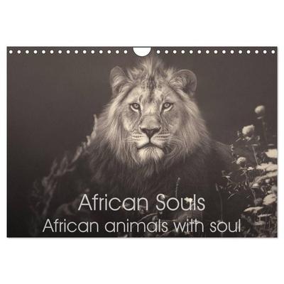 African Souls African animals with soul (Wall Calendar 2027 DIN A4 landscape), CALVENDO 12 Month Wall Calendar