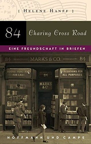 Helene Hanff - 84, Charing Cross Road: Eine Freundschaft in Briefen - Preis vom 18.10.2026 15:28:09 h