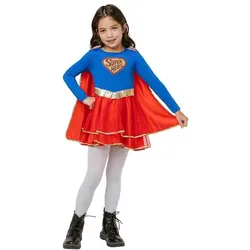 GoDan Superheldin-Kostüm, Grösse 130/140 cm (140)