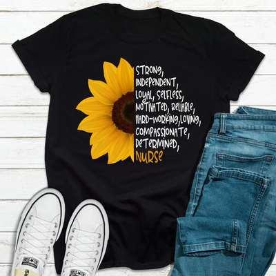 ForAllApparel Sunflower Nurse Black M
