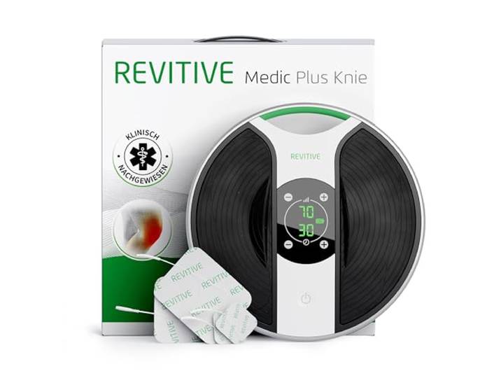 Revitive Medic Plus Knie – Medikamentenfreie Linderung von Knieschmerzen zur Förderung von Stabilität, Kraft und Beweglichkeit