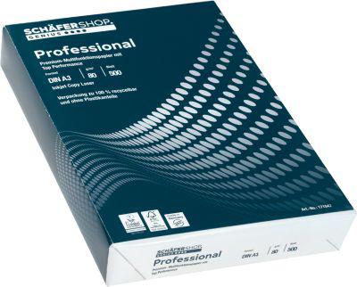 Schäfer Shop Genius Kopierpapier Professional, DIN A3, 80 g/m², 500 Blatt