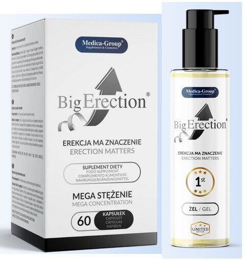Medica - Group BigErection Caps + Gel Pack