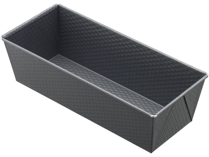 Brotbackform KAISER BACKFORMEN Inspiration , grau, B:12cm L:31,3cm T:7,8cm, Stahl, Küchenformen, Brotbackform, Brotbackform, Kastenbackform, Stahl antihaftbeschichtet, langlebig