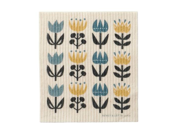 Klippan Yllefabrik Torchon Tulip 17x20 cm Grey
