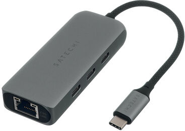 Satechi 4-In-1 USB-C Hub 2.5 GBit LAN