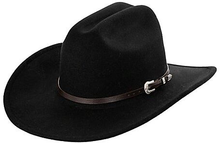 Cowboy-Hut, schwarz