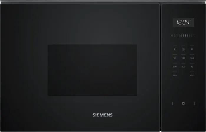 Siemens iQ500 BF525LMB1 Einbau-Mikrowelle Schwarz, Edelstahl