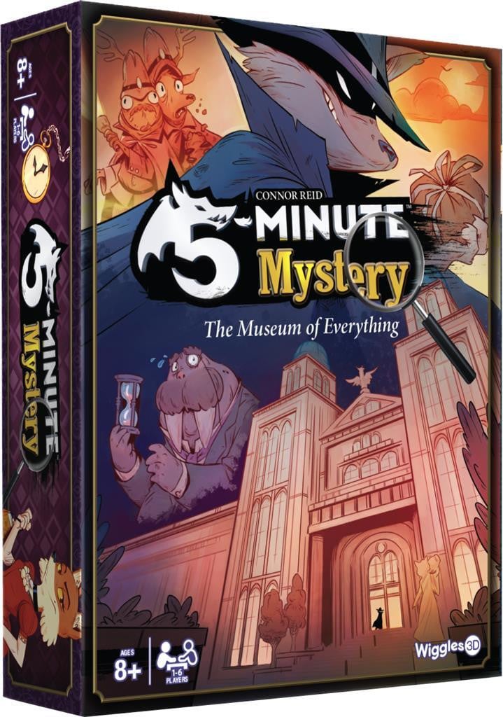 Asmodee 5 Minute Mystery bordspel voor 8 jaar en ouder
