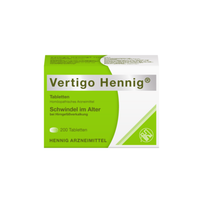 Hennig Arzneimittel GmbH & Co. KG VERTIGO HENNIG Tabletten 200 St 19225411