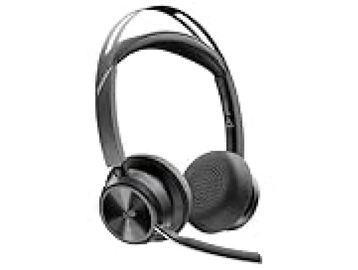 Poly Voyager Focus 2 Casque USB C certifié Microsoft Teams + Adaptateur USB-C/A - Certification Microsoft Teams - Assistant Google - Siri - Stéréo - USB Type C - Filaire/sans Fil - Bluetooth - 91 m -