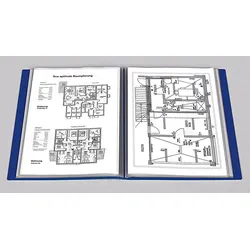 FolderSys Sichtbuch FolderSys® DIN A4 blau
