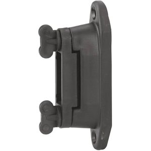 AKO Isolatoren Profi, Eck-/Streckenisolator, für Litze, Seil bis 6 mm & Band bis 40 mm, Kunststoff 10 Stück