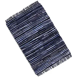Bestlivings Flickenteppiche Jeans 160x230cm Jeans Check