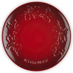 Holly Servierteller 19 cm kirschrot